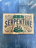 Panneau décoratif en bois « Serpentine »