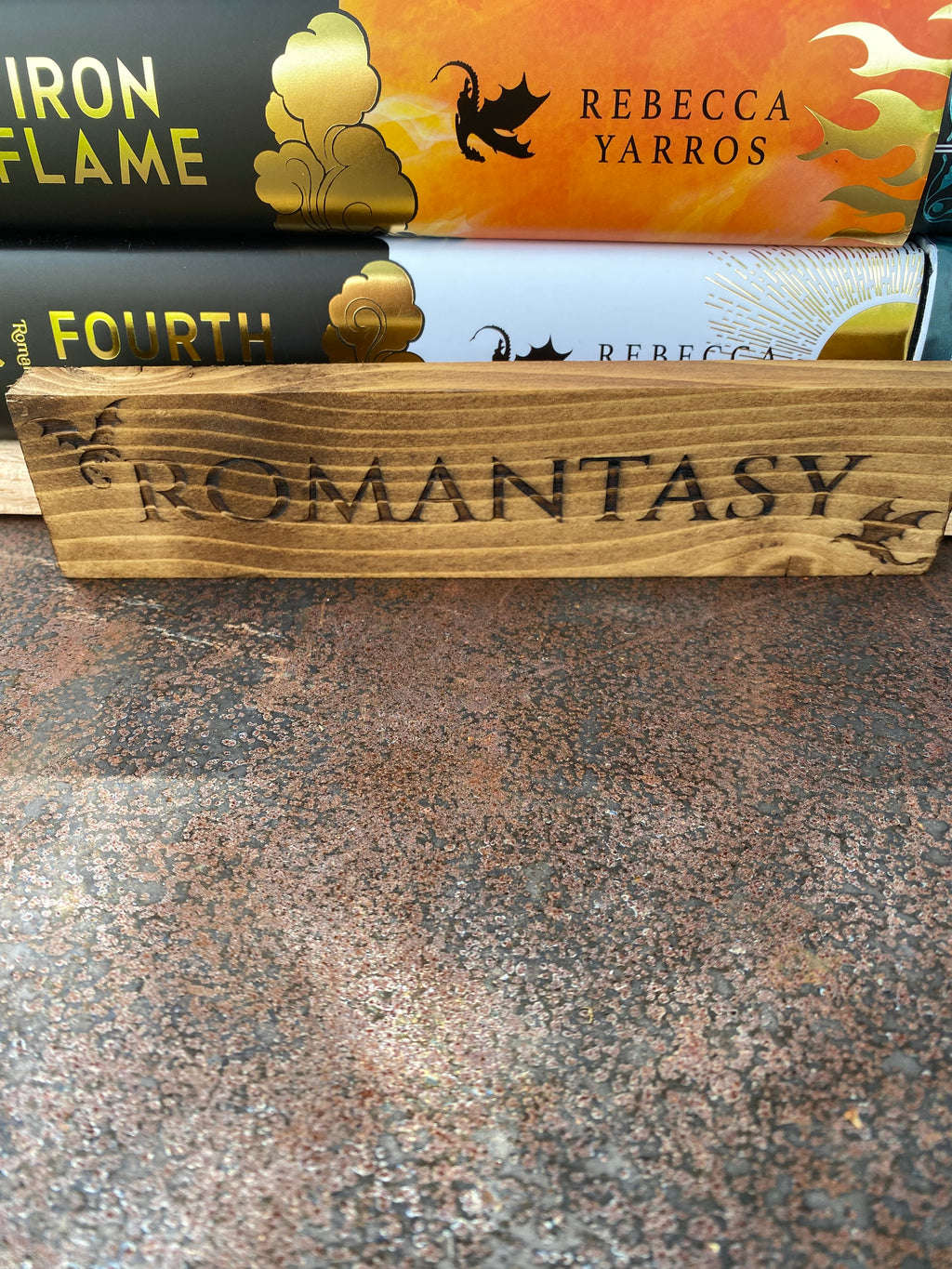 Marqueurs de bibliothèque en bois