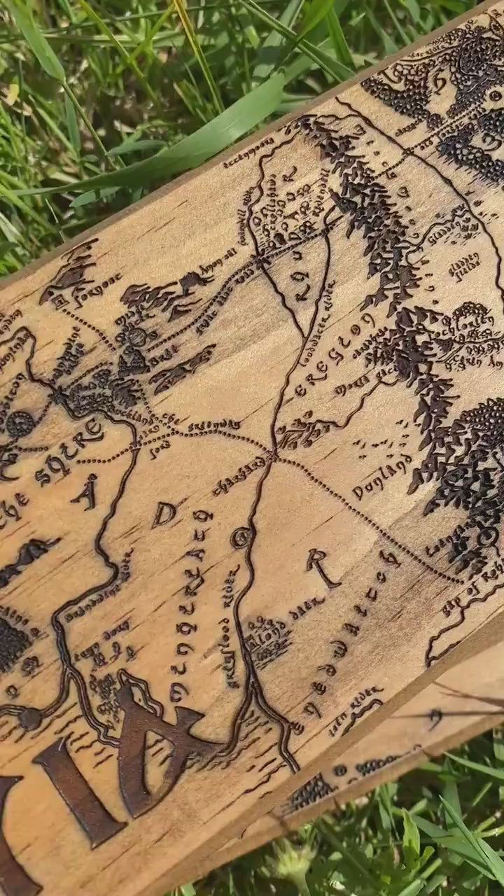 Panneaux directionnels de la Terre du Milieu
